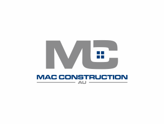 Mac Construction Au  logo design by ammad