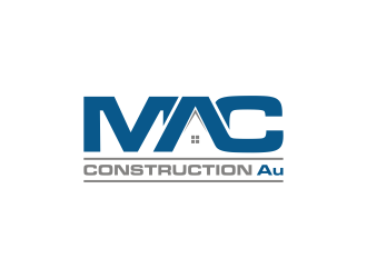 Mac Construction Au  logo design by ammad