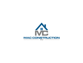 Mac Construction Au  logo design by blessings