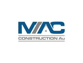Mac Construction Au  logo design by ammad