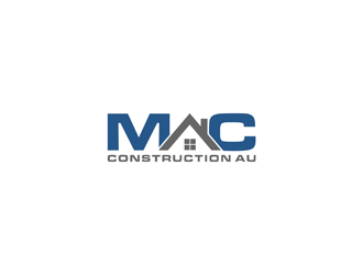 Mac Construction Au  logo design by johana