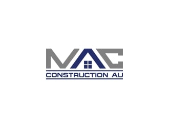 Mac Construction Au  logo design by CreativeKiller