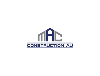 Mac Construction Au  logo design by CreativeKiller