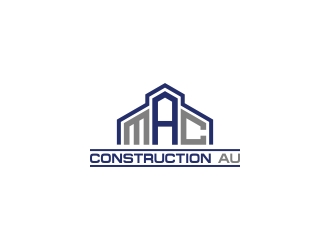 Mac Construction Au  logo design by CreativeKiller