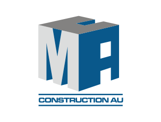 Mac Construction Au  logo design by afra_art