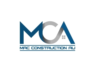 Mac Construction Au  logo design by naldart