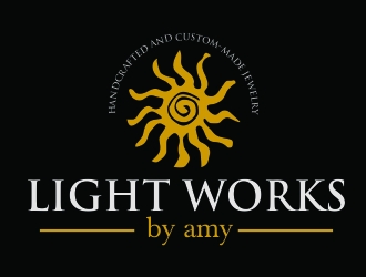 Light Works by Amy logo design by ElonStark