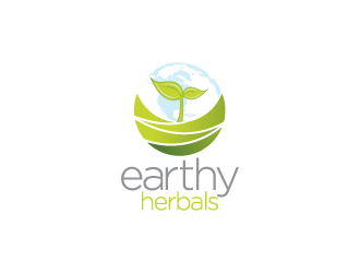 Earthy Herbals logo design by yurie