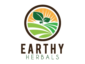 Earthy Herbals logo design by iamHiV