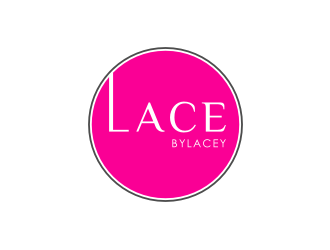 LaceByLacey logo design by asyqh
