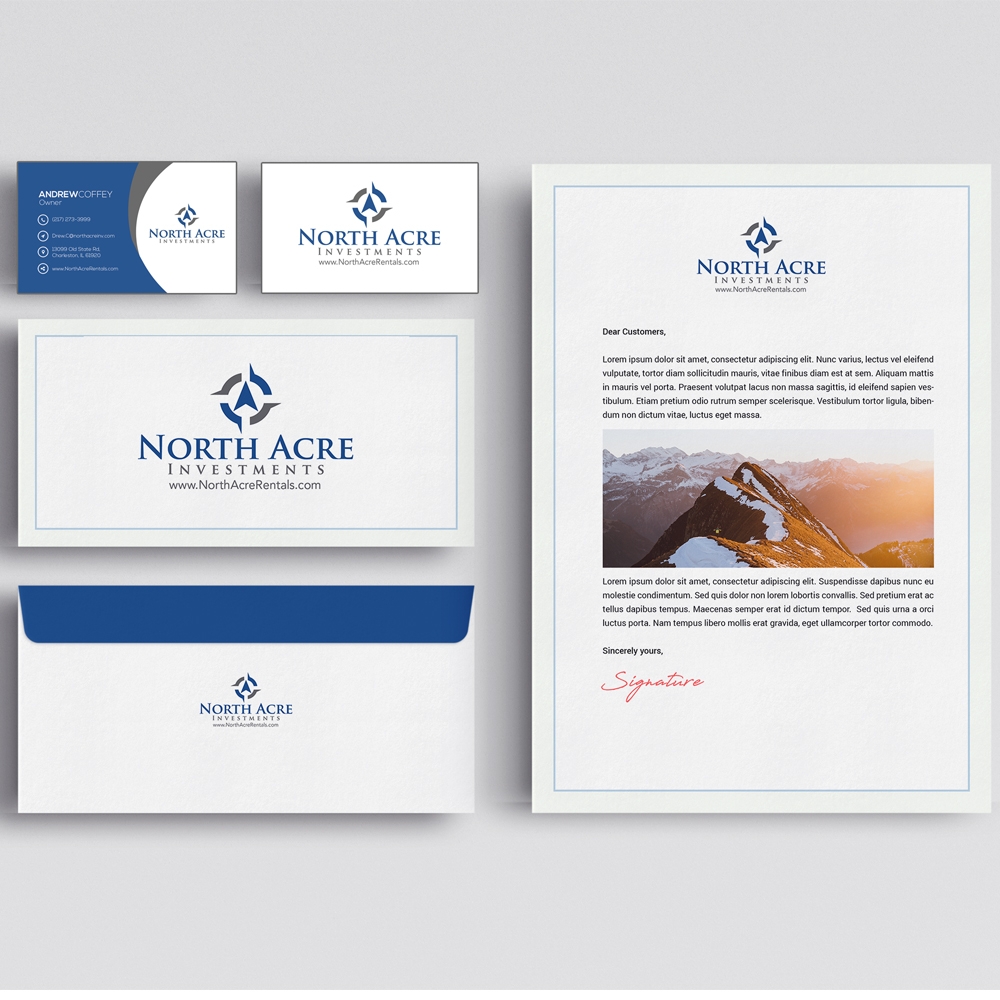 North Acre Investments logo design by kunejo