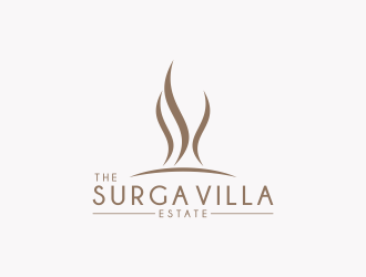 The Surga villa estate logo design by ubai popi