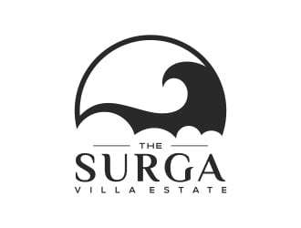 The Surga villa estate logo design by Mbezz