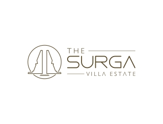 The Surga villa estate logo design by yunda