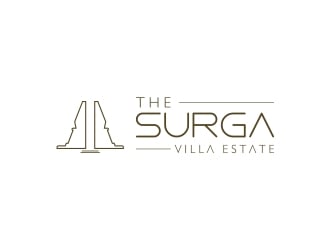 The Surga villa estate logo design by yunda