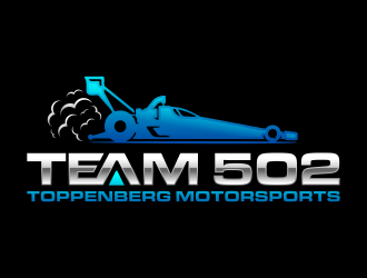 TEAM 502     TOPPENBERG MOTORSPORTS logo design by hidro