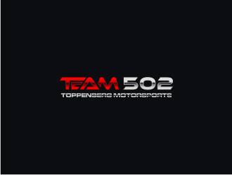 TEAM 502     TOPPENBERG MOTORSPORTS logo design by elleen