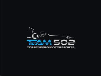 TEAM 502     TOPPENBERG MOTORSPORTS logo design by elleen