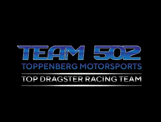 TEAM 502     TOPPENBERG MOTORSPORTS logo design by Roma