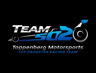 TEAM 502     TOPPENBERG MOTORSPORTS logo design by sgt.trigger