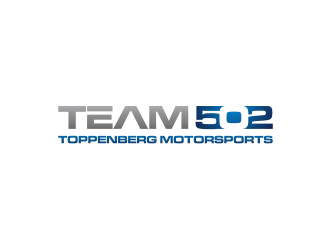 TEAM 502     TOPPENBERG MOTORSPORTS logo design by RatuCempaka
