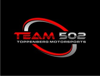 TEAM 502     TOPPENBERG MOTORSPORTS logo design by bricton