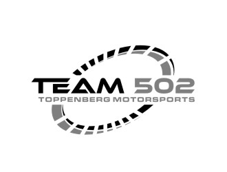 TEAM 502     TOPPENBERG MOTORSPORTS logo design by bricton