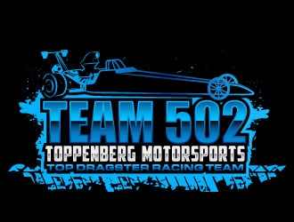 TEAM 502     TOPPENBERG MOTORSPORTS logo design by daywalker
