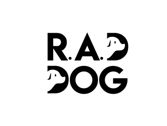 R.A.D. dog logo design by JessicaLopes