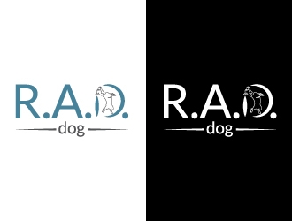 R.A.D. dog logo design by Ibrahim477