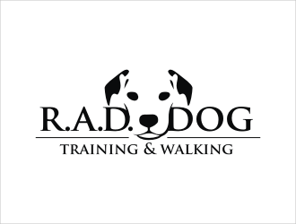 R.A.D. dog logo design by catalin