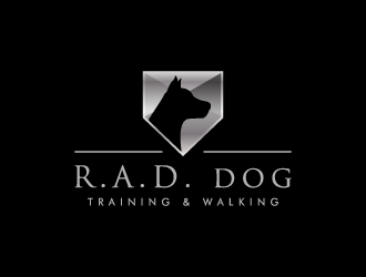R.A.D. dog logo design by pencilhand