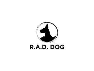 R.A.D. dog logo design by Greenlight