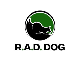R.A.D. dog logo design by excelentlogo