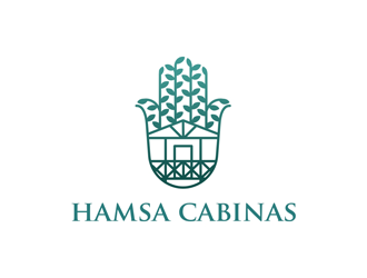 Hamsa Cabinas  logo design by logolady