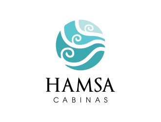 Hamsa Cabinas  logo design by JessicaLopes