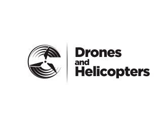Drones and Helicopters logo design by YONK