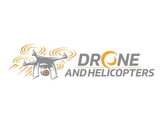 Drones and Helicopters logo design by rahmatillah11