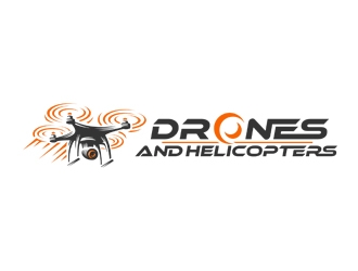 Drones and Helicopters logo design by rahmatillah11