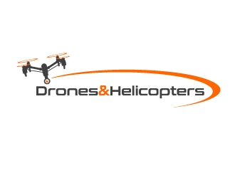 Drones and Helicopters logo design by labo