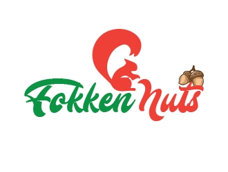 Fokken Nuts  logo design by heba