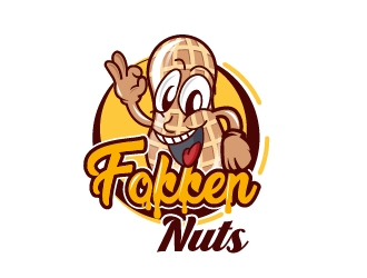 Fokken Nuts  logo design by Suvendu