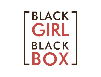 Black Girl Black Box logo design by dibyo
