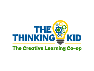 The Thinking Kid - The Creative Learning Co-op logo design by ingepro