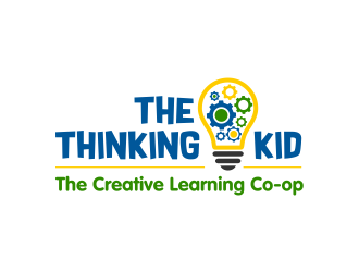 The Thinking Kid - The Creative Learning Co-op logo design by ingepro