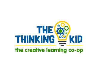 The Thinking Kid - The Creative Learning Co-op logo design by ingepro
