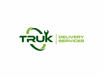 TRUK Delivery Service logo design by santrie