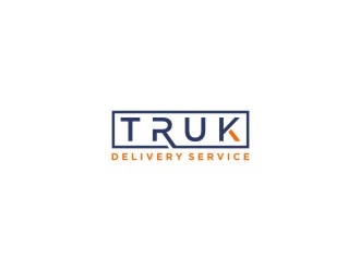 TRUK Delivery Service logo design by bricton