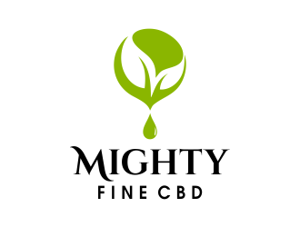 Mighty Fine CBD logo design by JessicaLopes