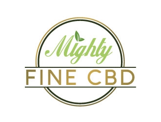 Mighty Fine CBD logo design by REDCROW